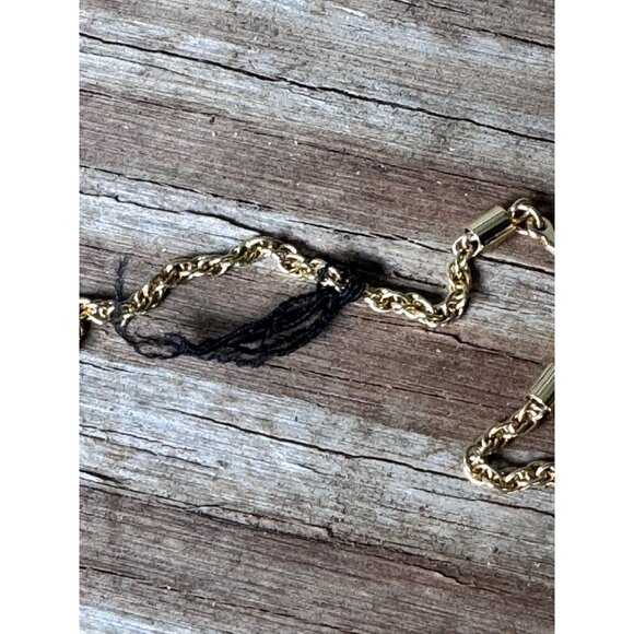 Swarovski Gold-Tone Pendant Necklace With Crystal & Rhinestone Accents Black & G - Picture 4 of 5